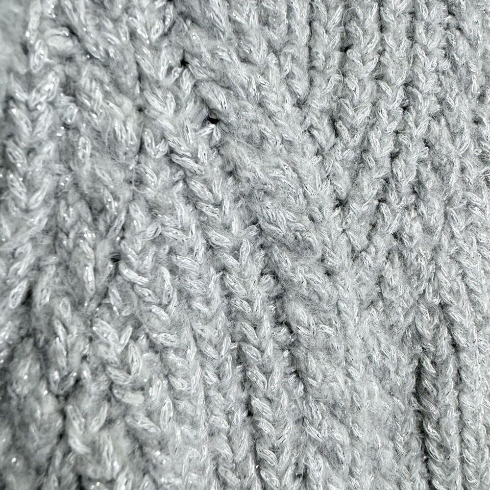 Universal Thread Chunky Cable Knit Fisherman Meta… - image 2